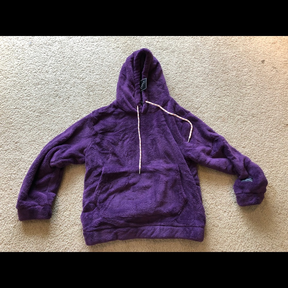 Purple hooded Sherpa